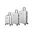 White Solidite Hard Shell Suitcase  undefined