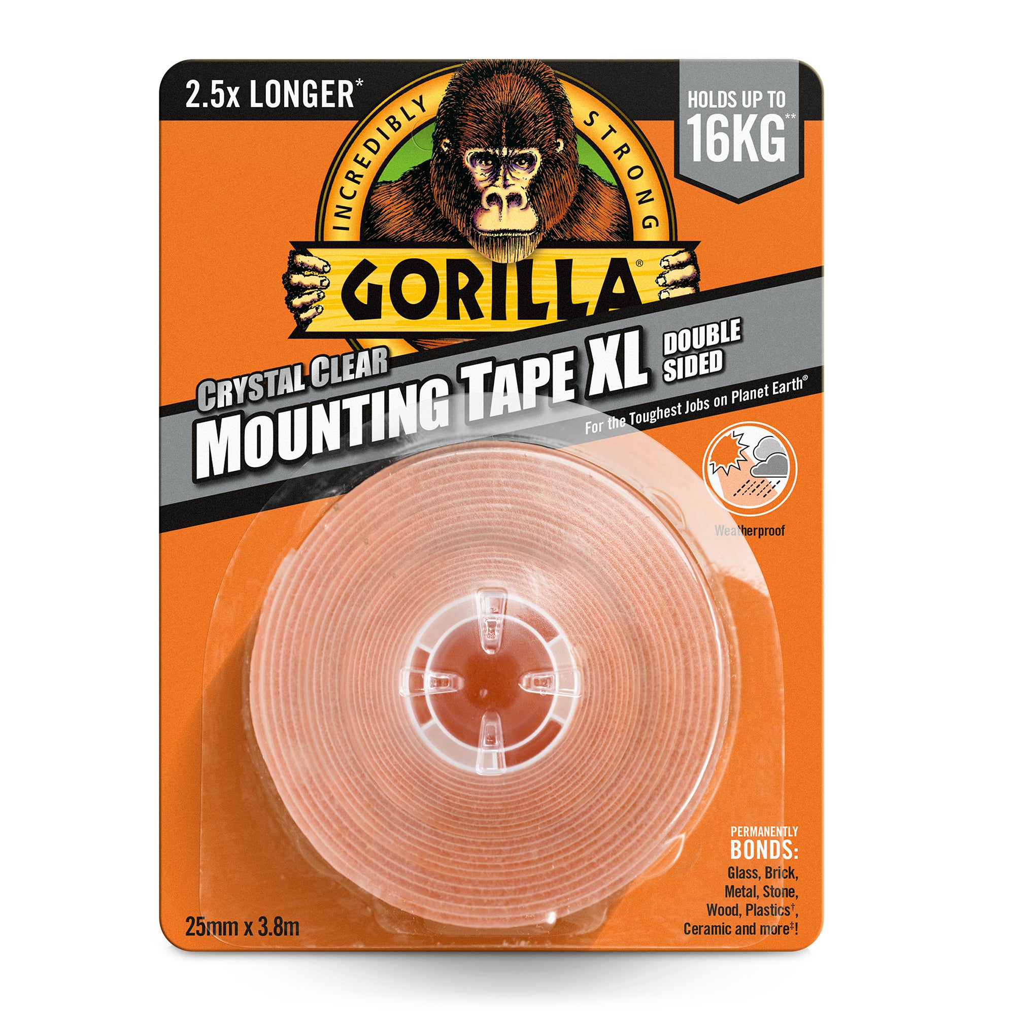 Gorilla Mounting Tape  Heavy Duty Mounting Tape in Black
