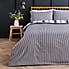 Coastal Stripe Cool Touch Duvet Cover and Pillowcase Set  undefined