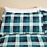 Mila Checked Blue Duvet Cover and Pillowcase Set  undefined