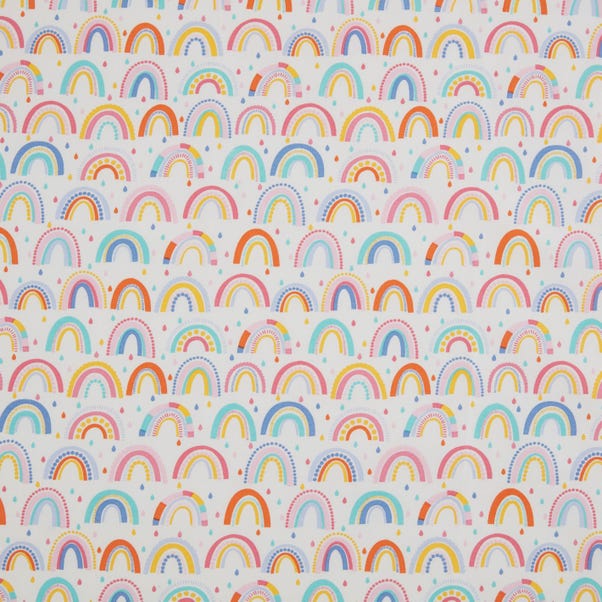 Kid's Rainbow Craft Cotton Poplin 2m MultiColoured