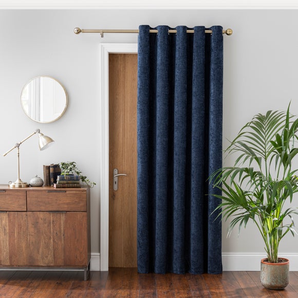 Click to view product details and reviews for Chenille Thermal Eyelet Door Curtains.