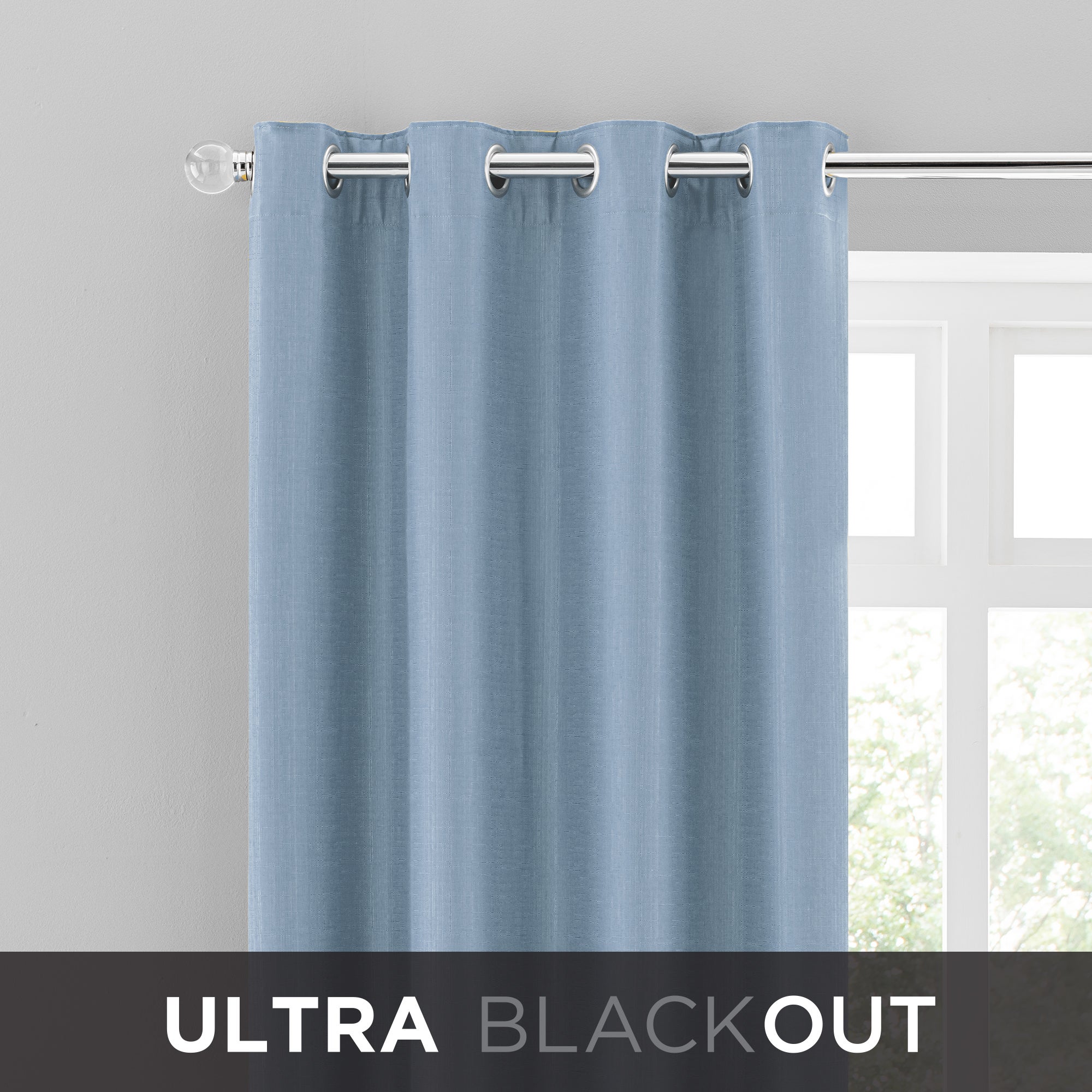 Montreal Ultra Blackout Eyelet Curtains
