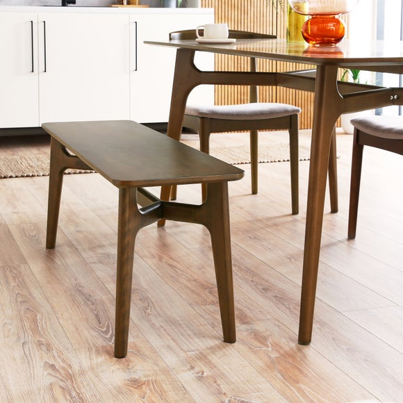 Walnut kitchen deals bench