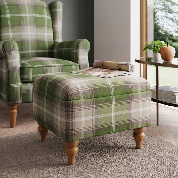 Dunelm tartan online chair