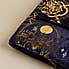 Harry Potter Foil Printed Navy Throw Navy