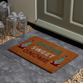 Gnome Sweet Gnome Coir Doormat