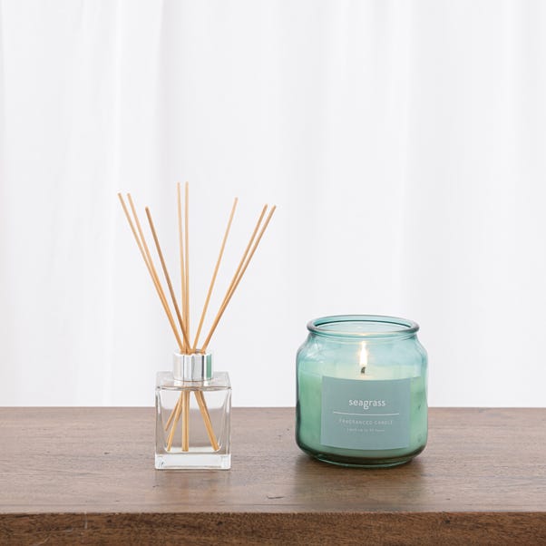 Seagrass Diffuser and Candle Set image 1 of 2