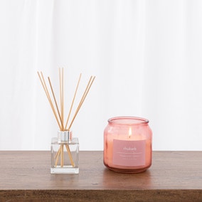 Rhubarb Diffuser and Candle Set