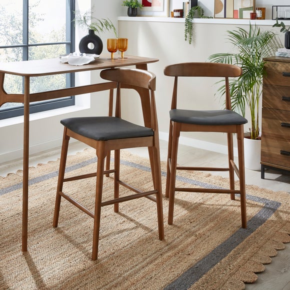 Dunelm black bar stool new arrivals