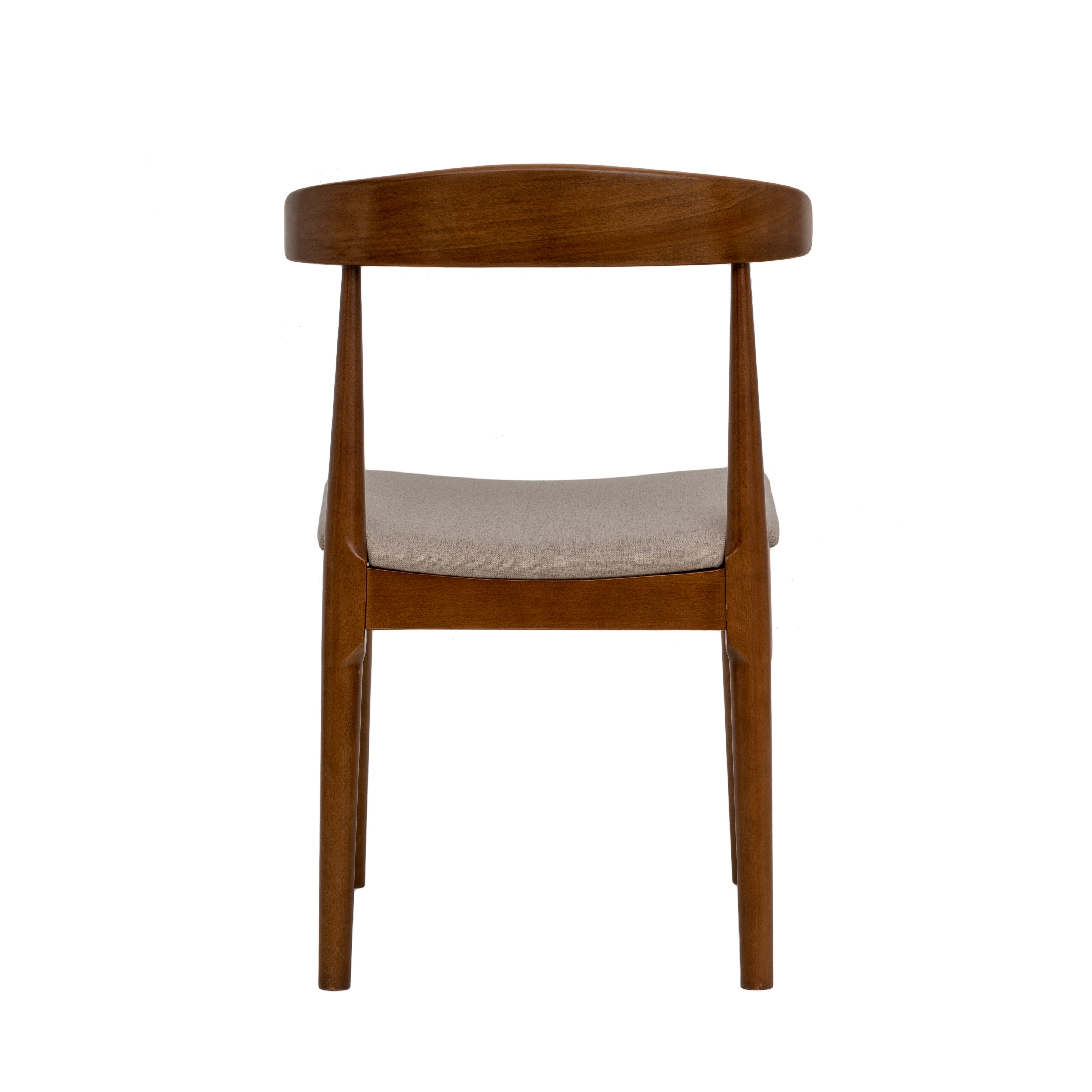 Elements Alva Dining Chair Natural Linen | Dunelm