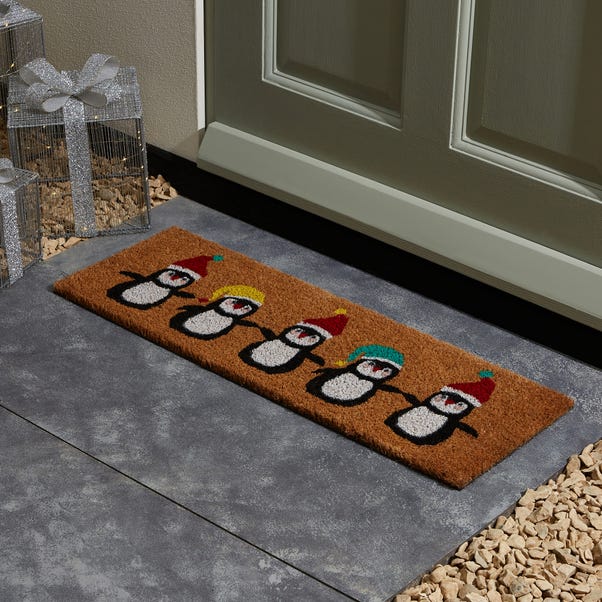 Penguin Coir Doormat  image 1 of 3