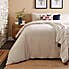 Simply 100% Brushed Cotton Duvet Cover and Pillowcase Set Mushroom undefined
