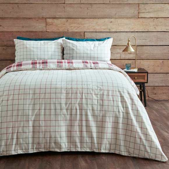 Cotton Duvet Cover and Pillowcase Set 