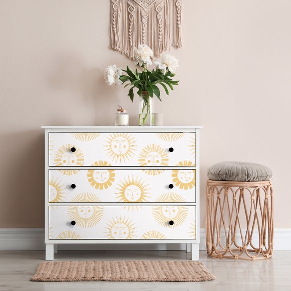 How to Wallpaper a Dresser  Etsy