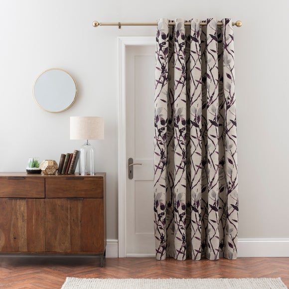 Click to view product details and reviews for Zen Ultra Blackout Eyelet Door Curtain. Click to view product details and reviews for Zen Ultra Blackout Eyelet Door Curtain.