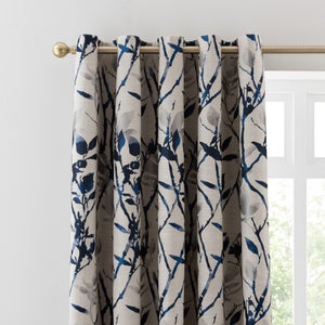 Zen Blackout Eyelet Door Curtain