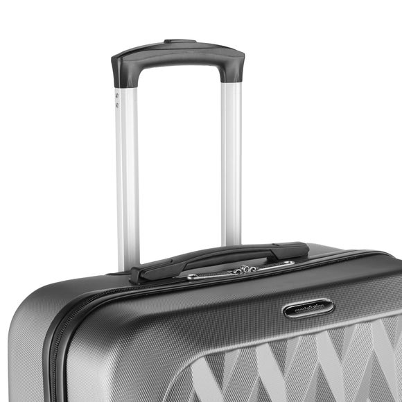 constellation chevron suitcase