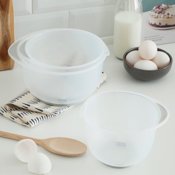 Umi Essentials 3 Cook & Store Mixing Bowl Set with Lids 