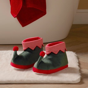 Green Elf Slippers for Kids