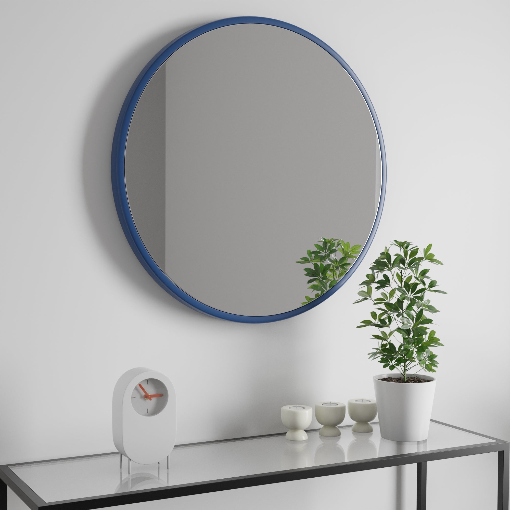 Elements Round 50cm Wall Mirror