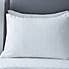 Striped White Cotton TENCEL™ Cool Touch Duvet Cover and Pillowcase Set  undefined