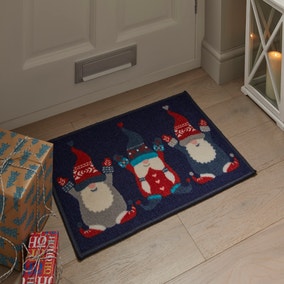 Gnome Washable Christmas Doormat