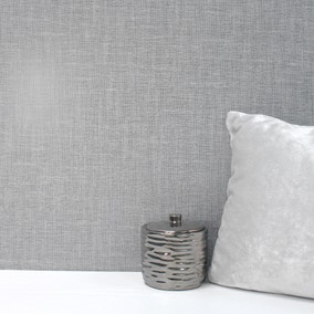 Scandi Textured Grey Wallpaper