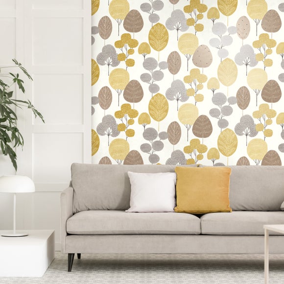 Scandi Forest Wallpaper