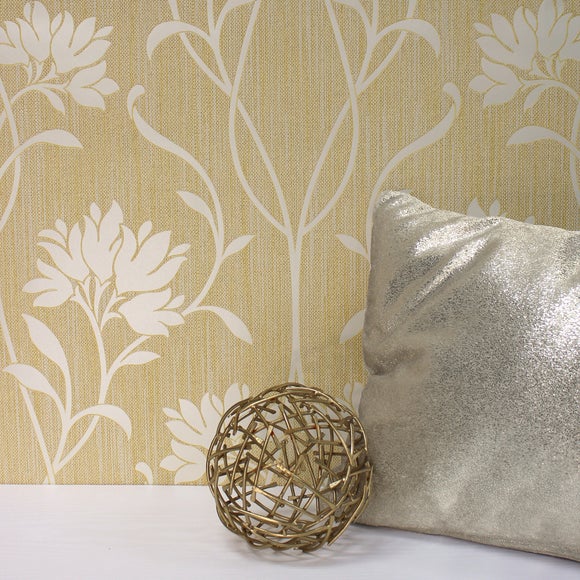 Yellow Wallpaper  BURKE DECOR