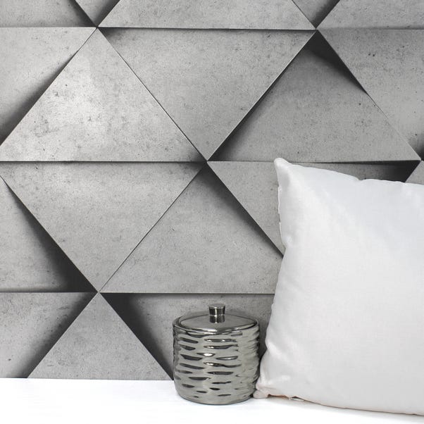 Dimensions Silver Triangle 3D Wallpaper image 1 of 1
