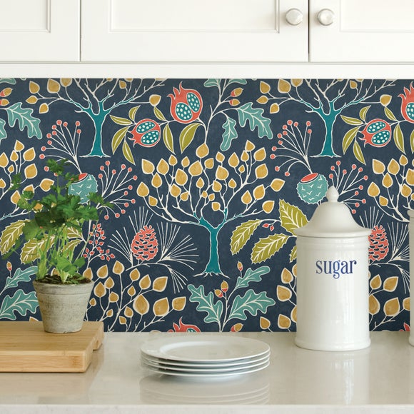 Buy Navy Blue Wallpaper Peel and Stick Wallpaper Blue Solid Online in India   Etsy