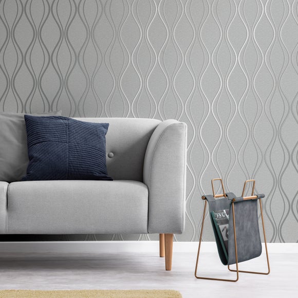 Holden Decor Astonia Feather Rose Gold 75890 Wallpaper