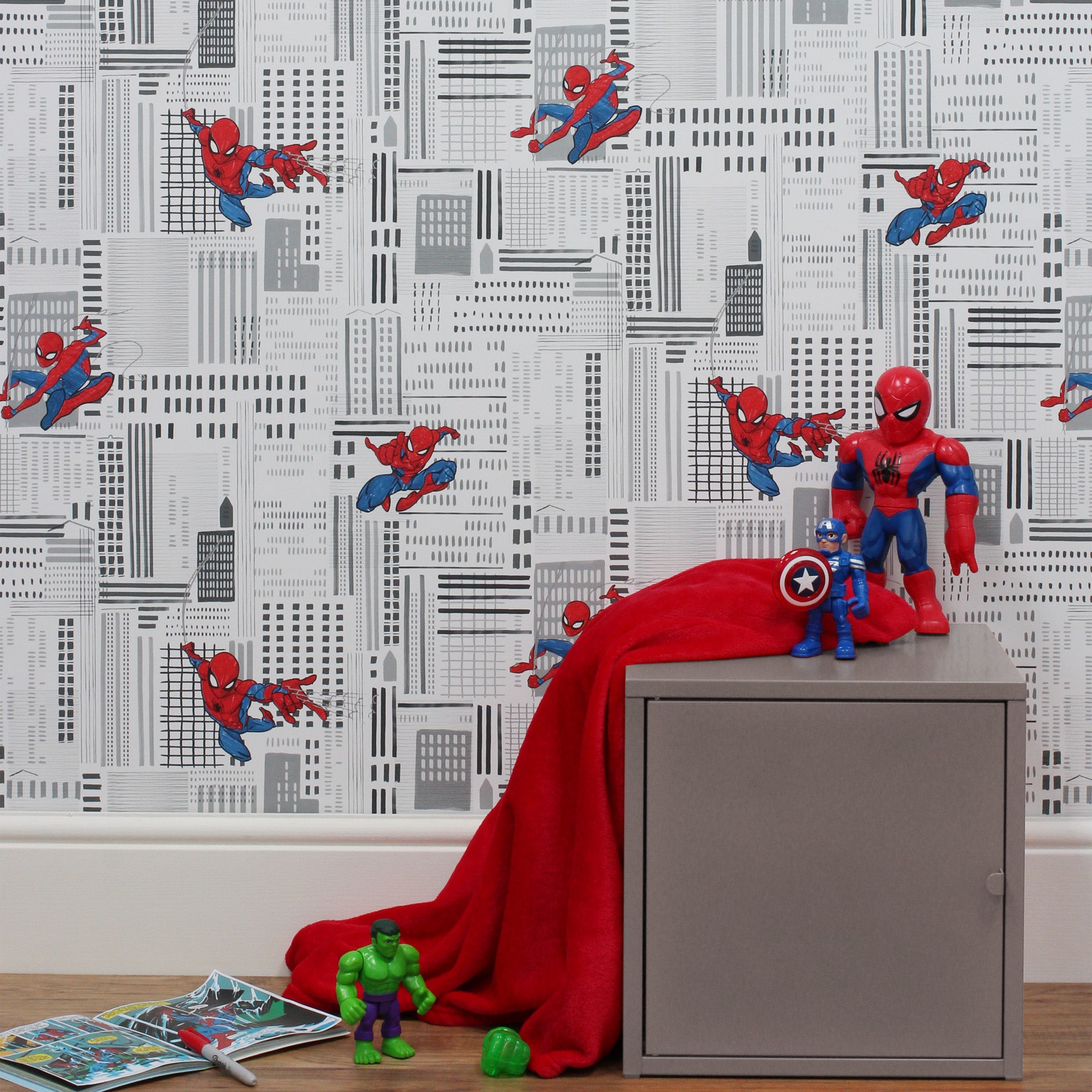 Marvel Spider-Man Wallpaper | Dunelm