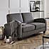 Vivo Faux Leather Sofa Bed Grey