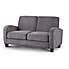 Vivo Faux Leather Sofa Bed Grey
