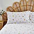 Pressed Floral Yellow 100% Cotton Duvet Cover and Pillowcase Set  undefined