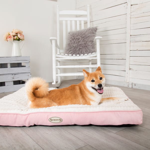 Scruffs Ellen Mattress Pet Bed Pink undefined