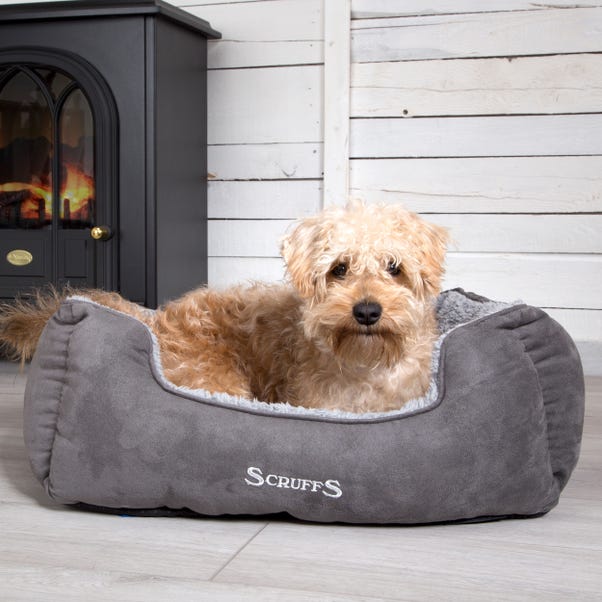 Scruffs Pet Cosy Box Bed Grey undefined