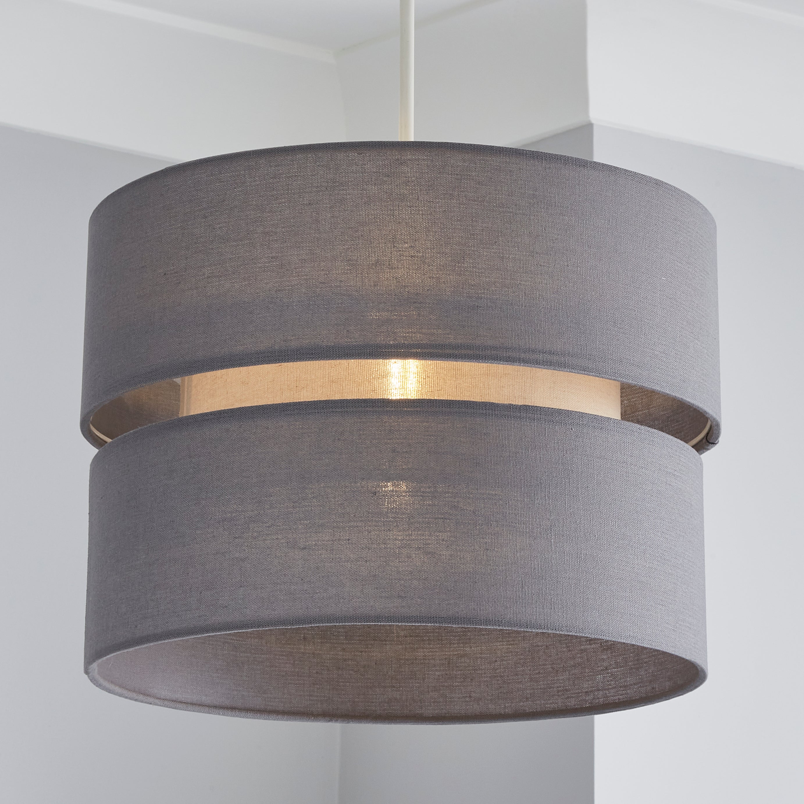 Frea Lamp Shade 34cm Grey
