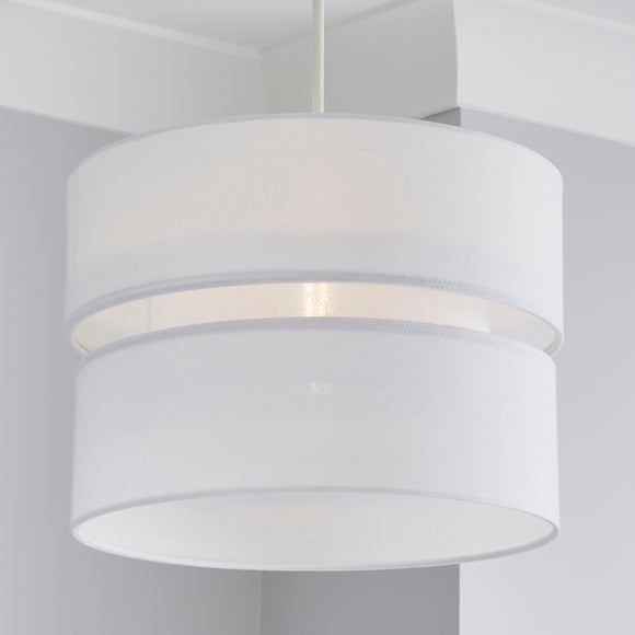 Frea Lamp Shade 34cm Dunelm   30786062 