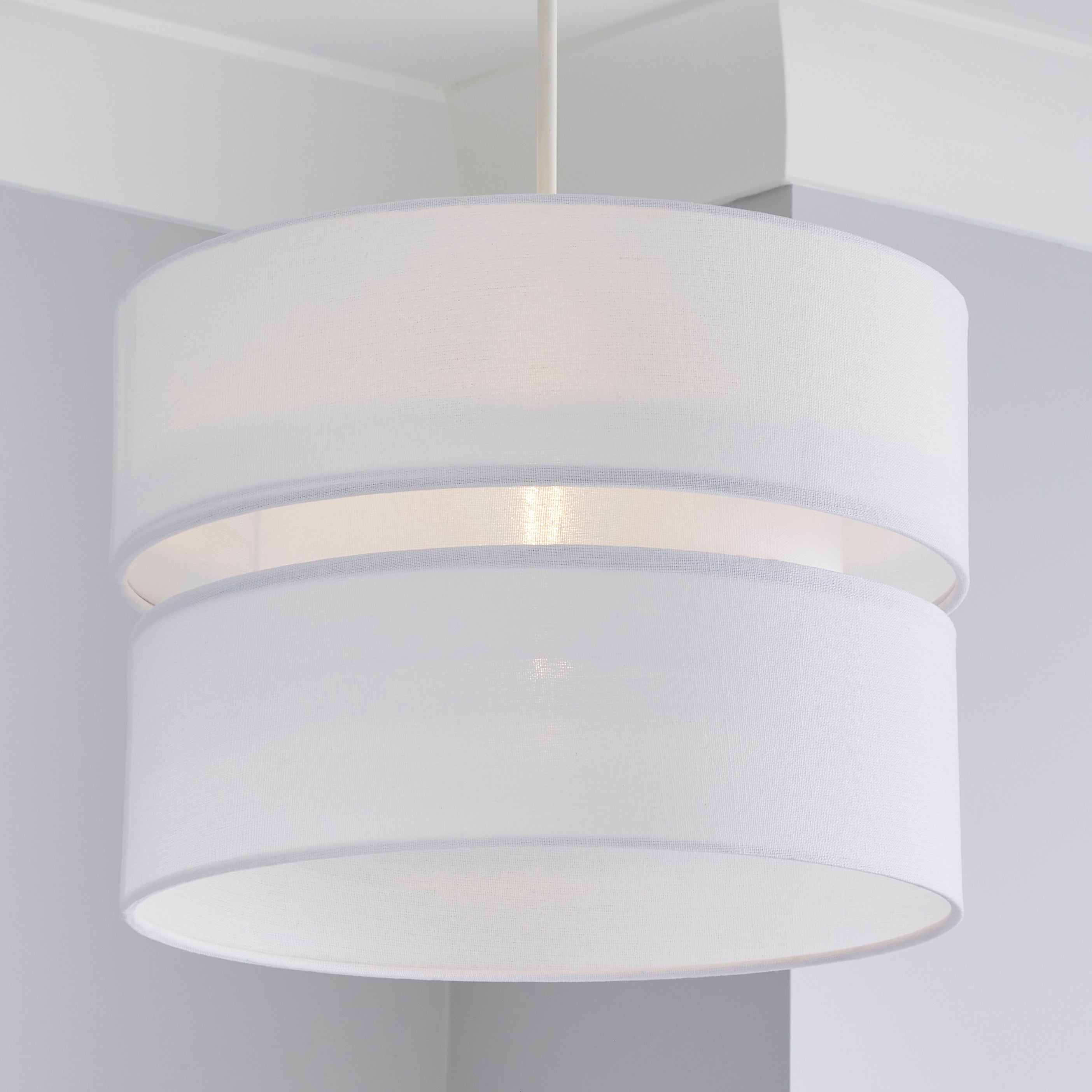 Frea Lamp Shade 34cm White