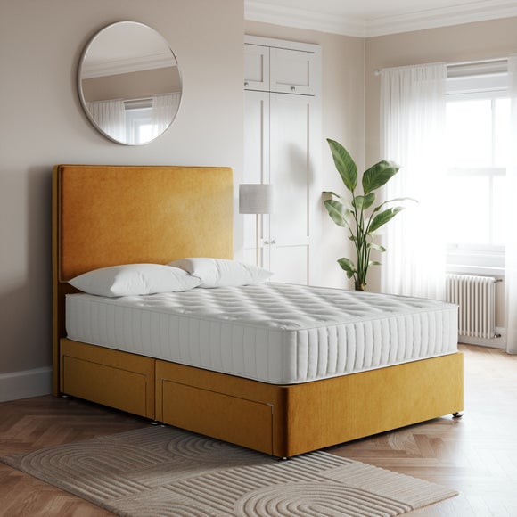 Luxury Teddy Divan Base Yellow