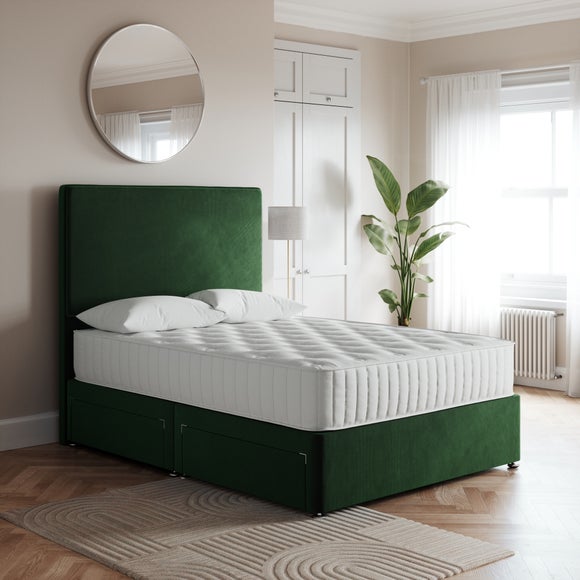 Luxury Teddy Divan Base Green