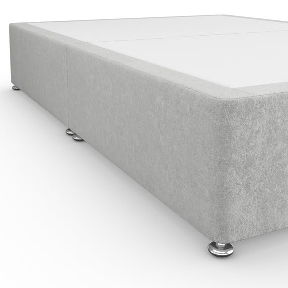 Luxury Chenille Divan Base Dunelm