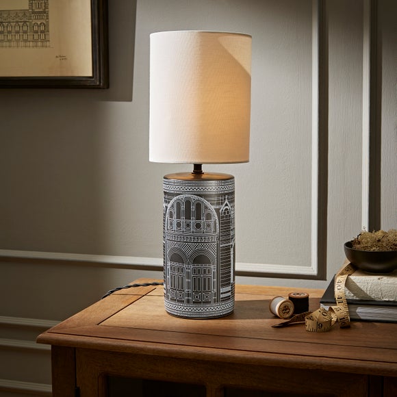 dunelm black table lamps