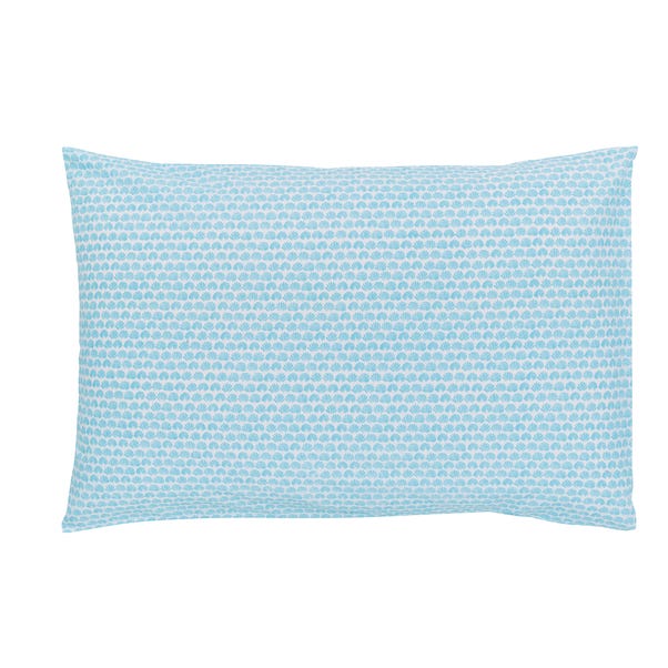 Joules Coastal Stripe 100% Cotton Standard Pillowcase Pair Aqua