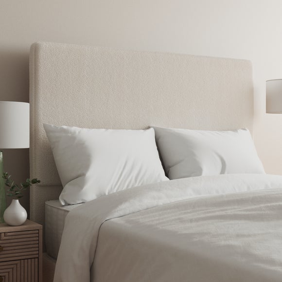 Plain shop white headboard