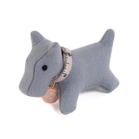 Hobby Gift Blue Scotty Dogs Pin Cushion