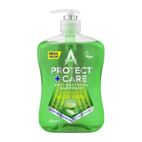Astonish Protect & Care Anti-Bacterial Aloe Vera Handwash 600ml